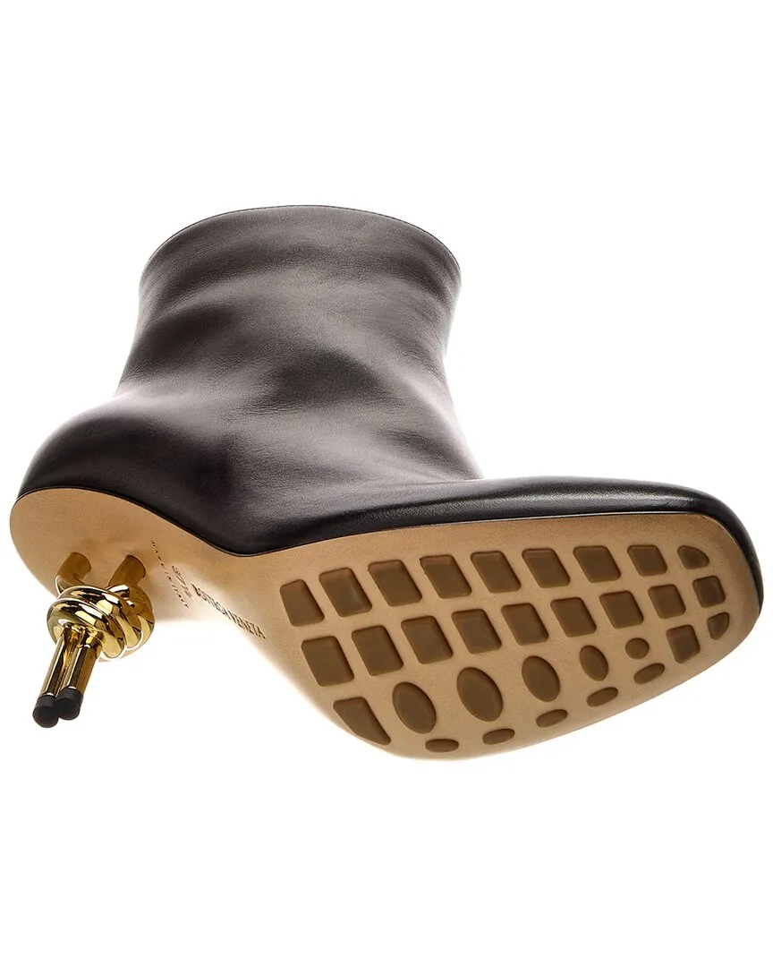 Bottega Veneta Knot Leather Bootie