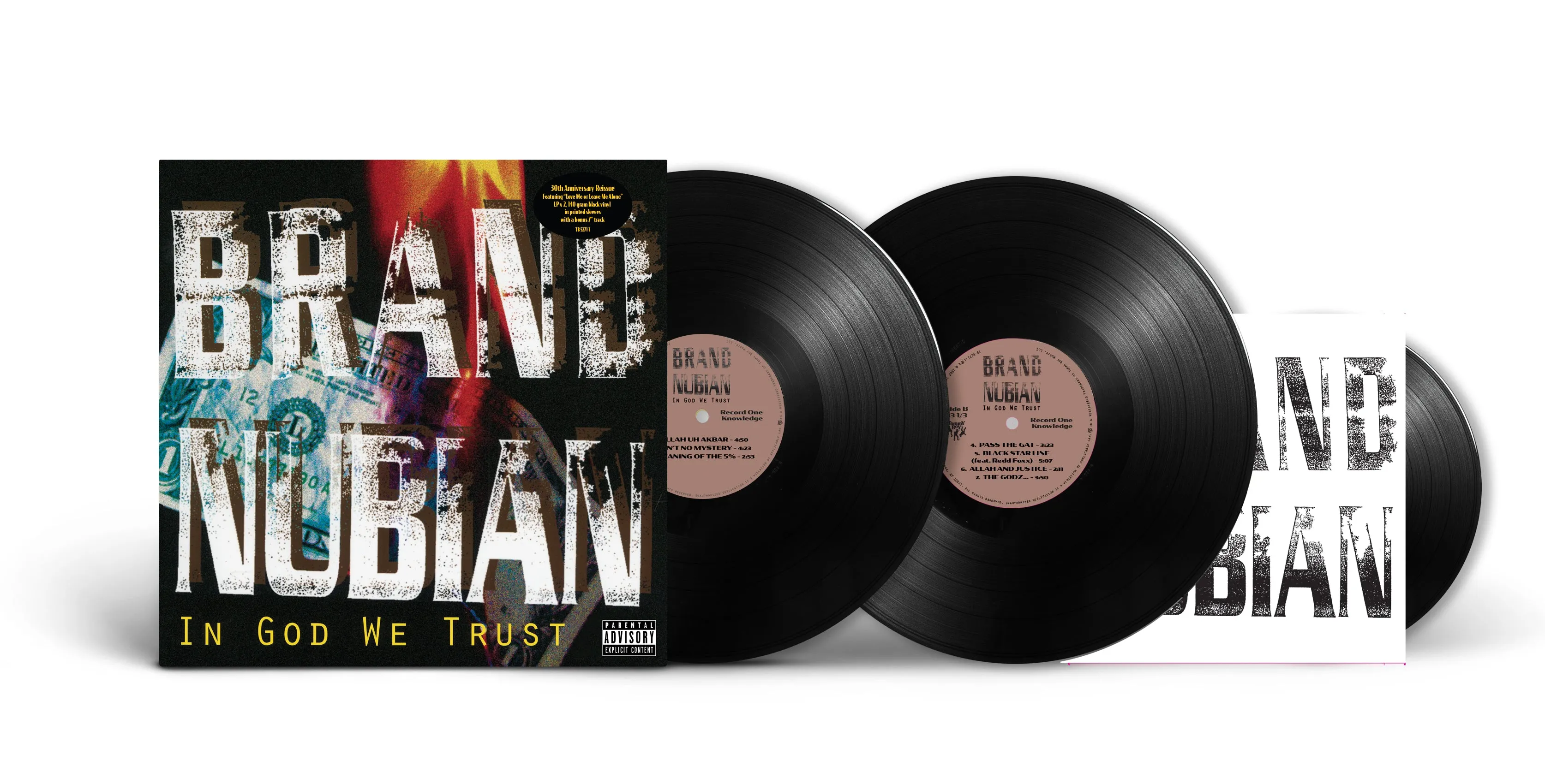 Brand Nubian 1st & 2nd Albums (4xLP 2x7" Bundle)