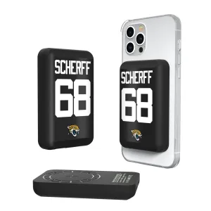 Brandon Scherff Jacksonville Jaguars 68 Ready Wireless Mag Power Bank
