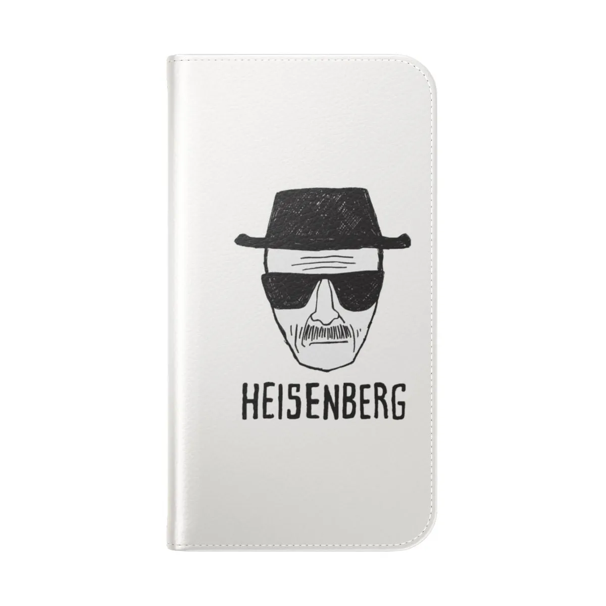 Breaking Bad Inspired Heisenberg Drawing Flip Cover Phone Case