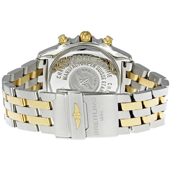Breitling Galactic Chronograph Black Dial Diamond Bezel Automatic Men's Watch B13358LA-B974TT B13358LA/B974TT
