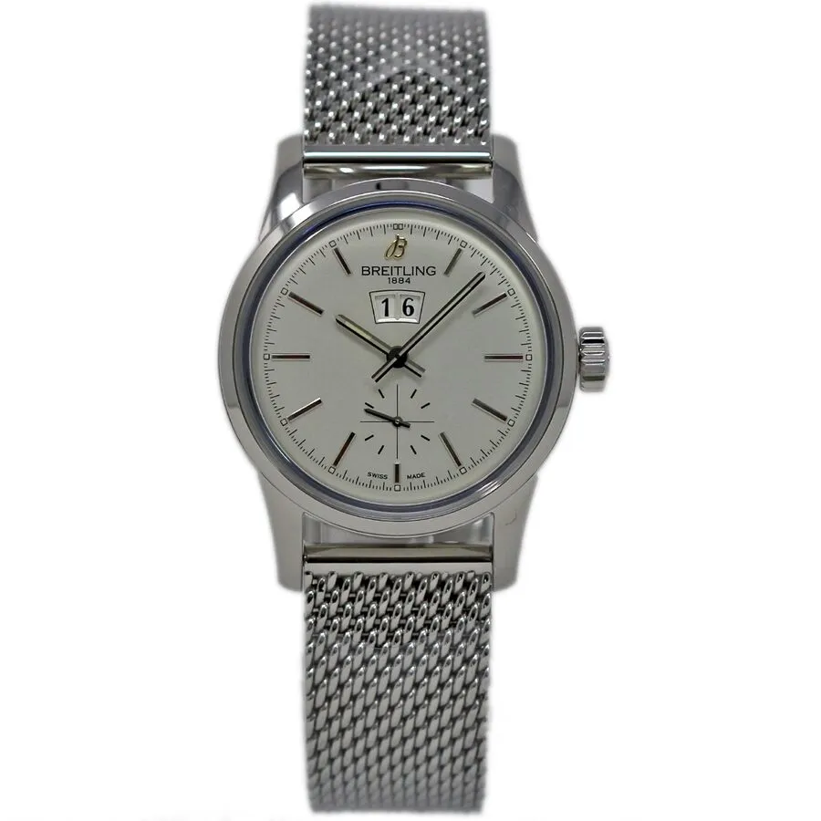 Breitling Transocean Automatic Silver Dial Men's Watch A1631012/G781