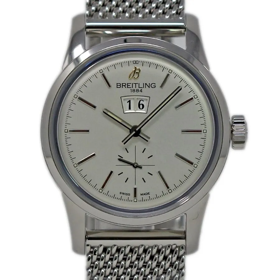 Breitling Transocean Automatic Silver Dial Men's Watch A1631012/G781