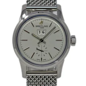 Breitling Transocean Automatic Silver Dial Men's Watch A1631012/G781