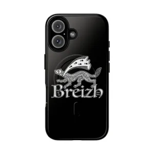 Breizh-Inspired Magnetic Tough Phone Case with Celtic Ornament