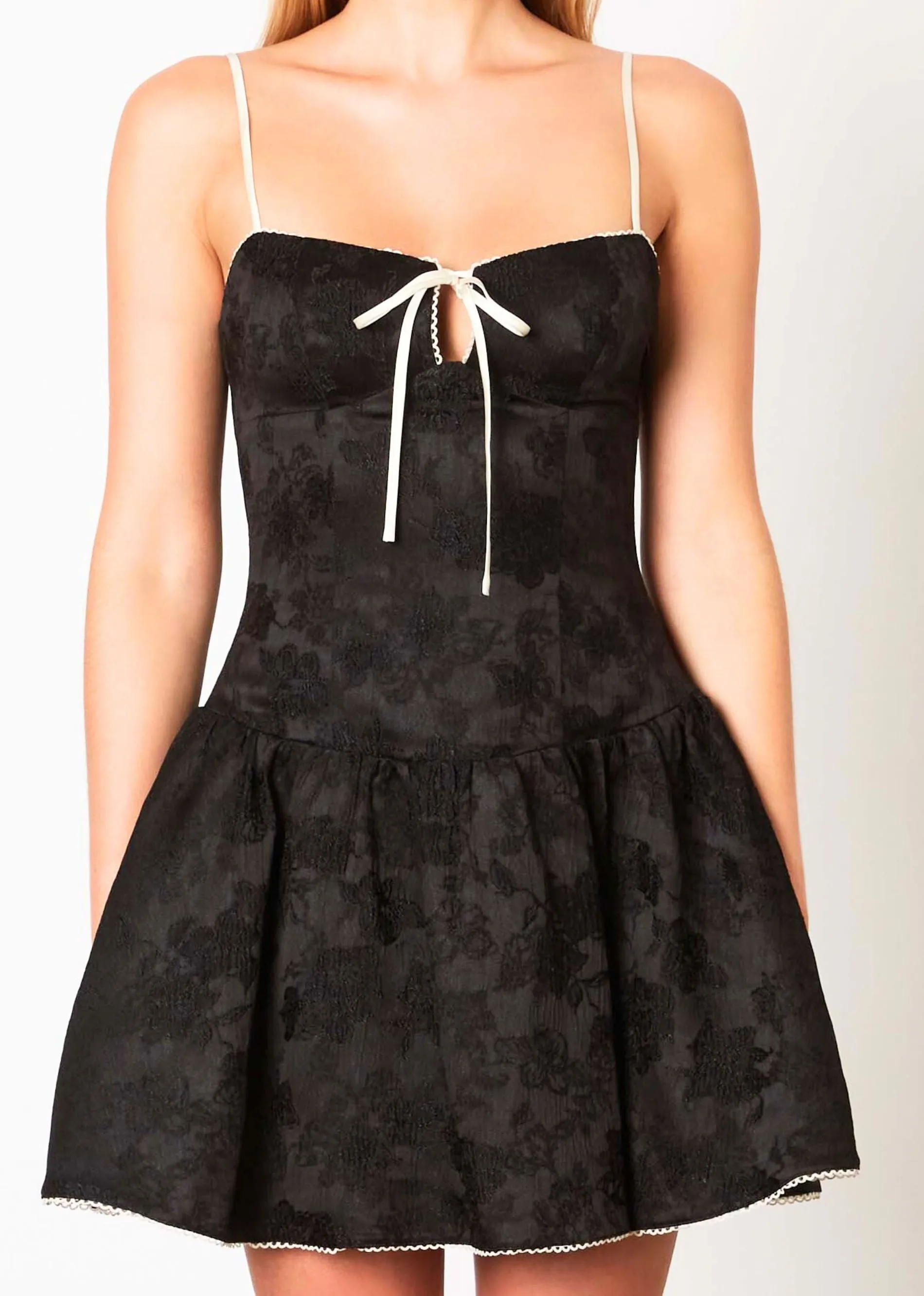 Bridgerton Dress ★ Black and White