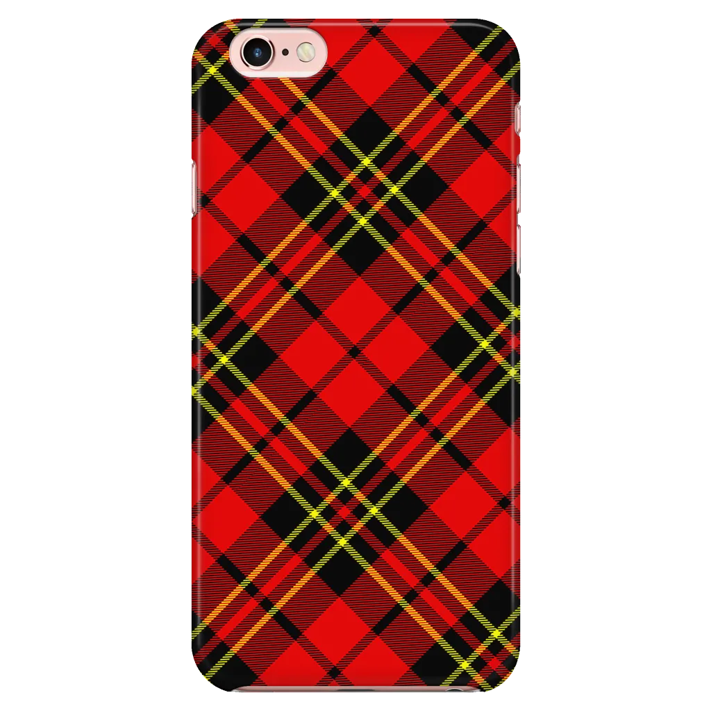 Brodie Modern Scottish Plaid Tartan Phone Case