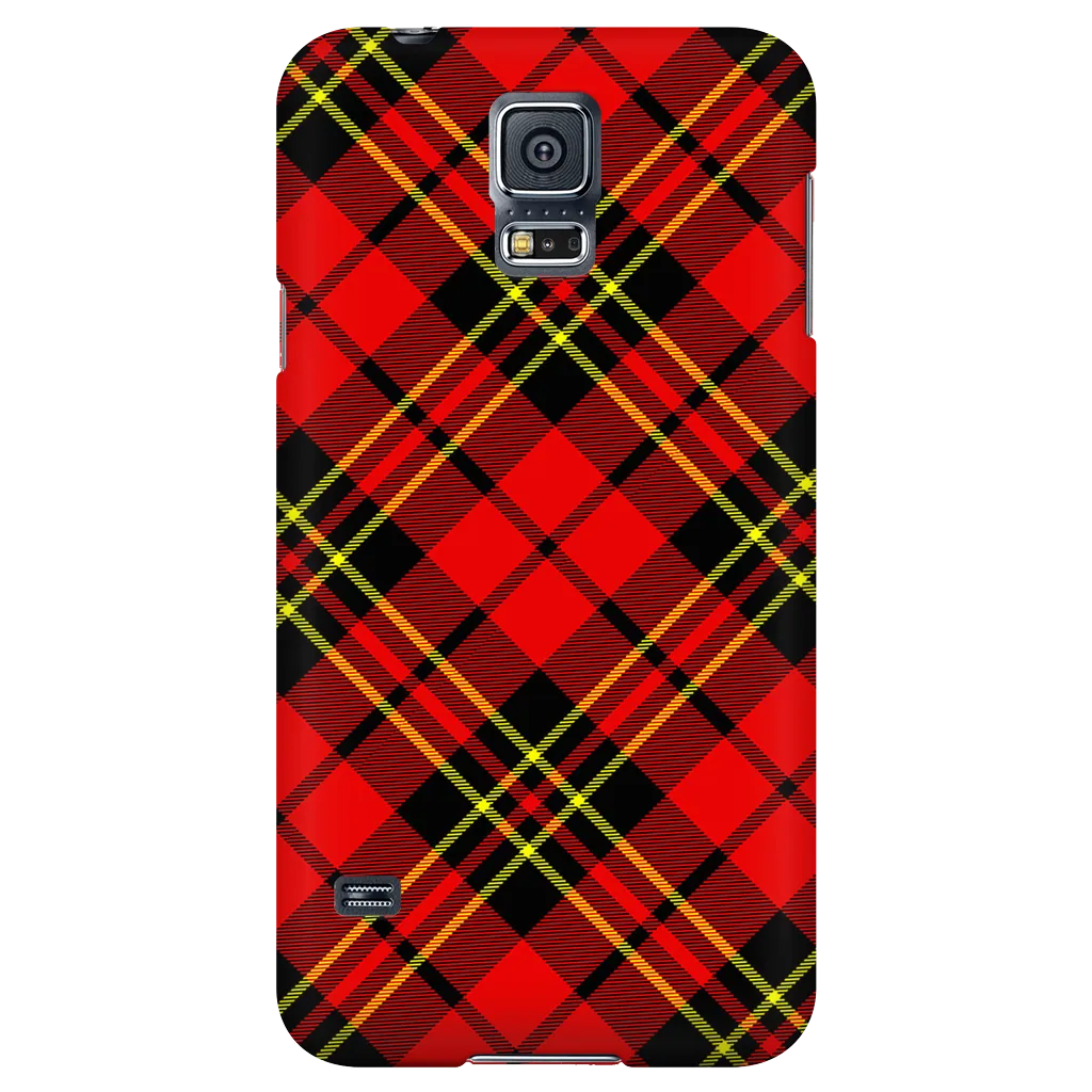 Brodie Modern Scottish Plaid Tartan Phone Case
