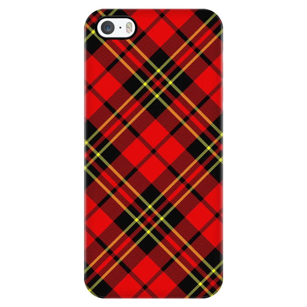 Brodie Modern Scottish Plaid Tartan Phone Case