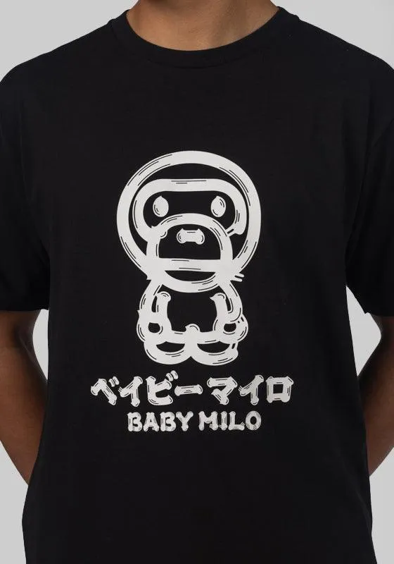 Brush Baby Milo T-Shirt - Black