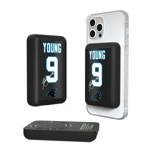 Bryce Young Carolina Panthers 9 Ready Wireless Mag Power Bank