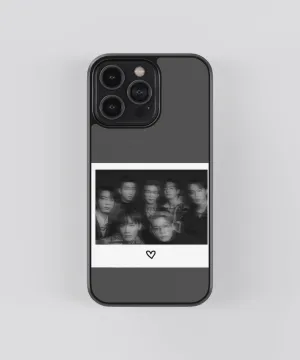 BTS Polaroid Glass Phone Case Cover