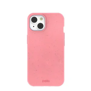 Bubblegum Pink iPhone 14 Case with MagSafe Module