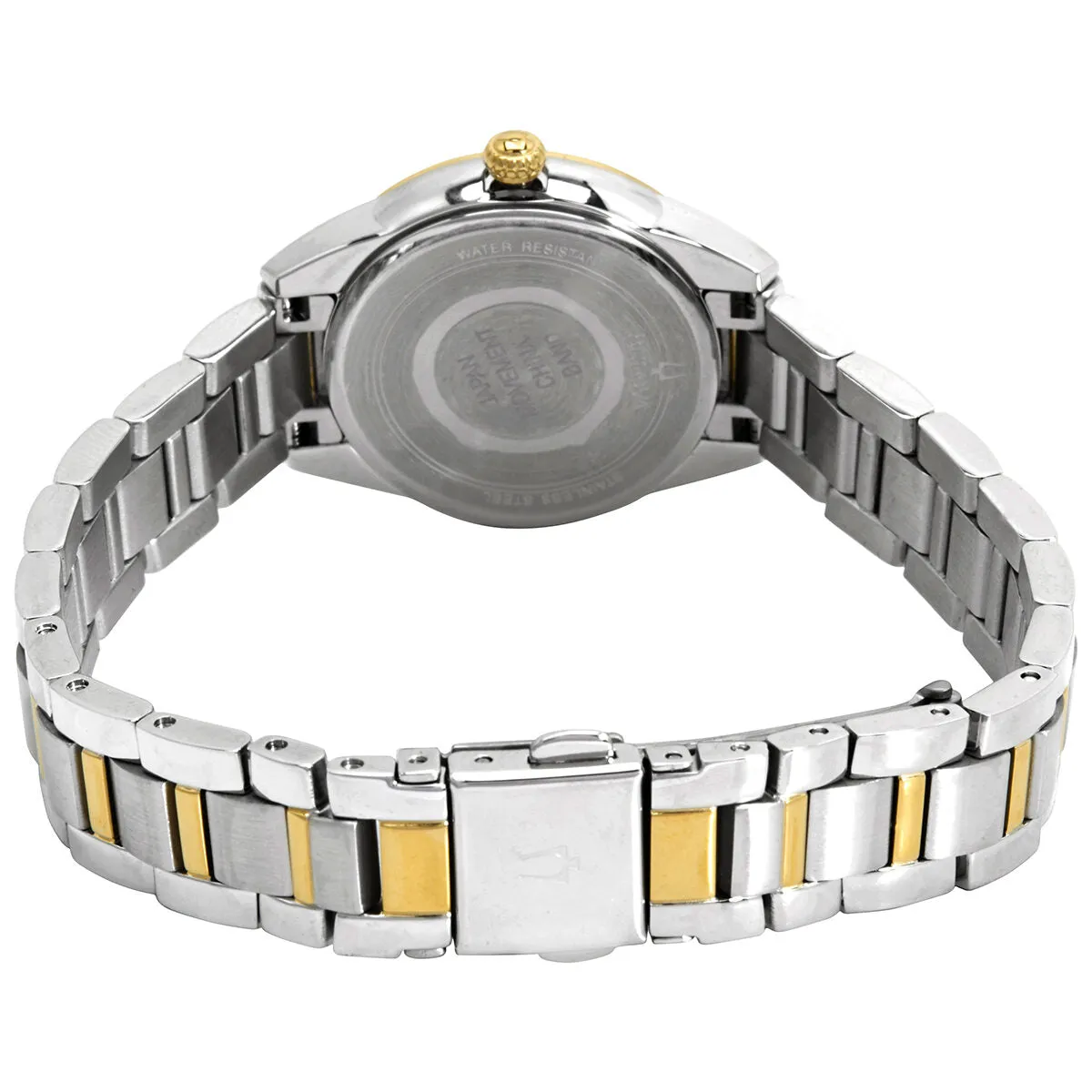 Bulova Classic Quartz Silvery White Dial Ladies Watch 98L277