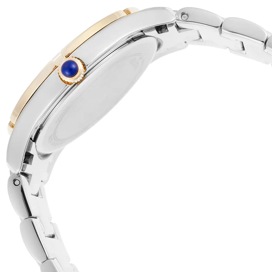 Bulova Crystal White Mother of Pearl Dial Ladies Watch 98L135