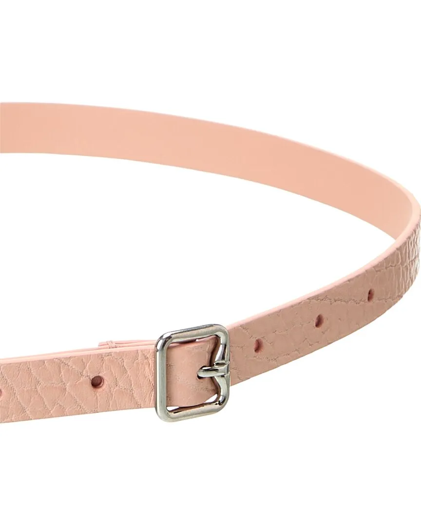 Burberry B Buckle Leather Belt