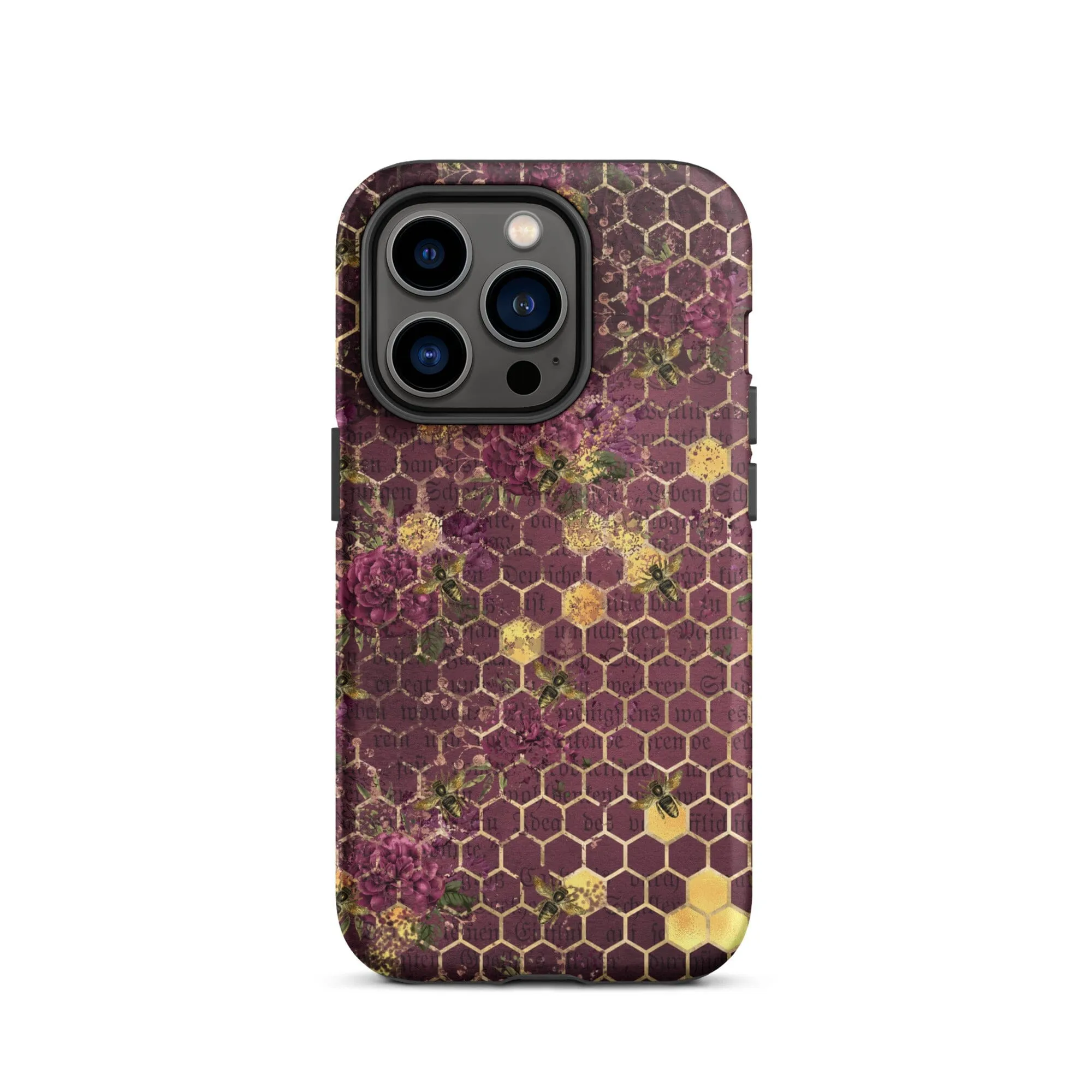 Burgundy Bee iPhone Case - KBB Exclusive