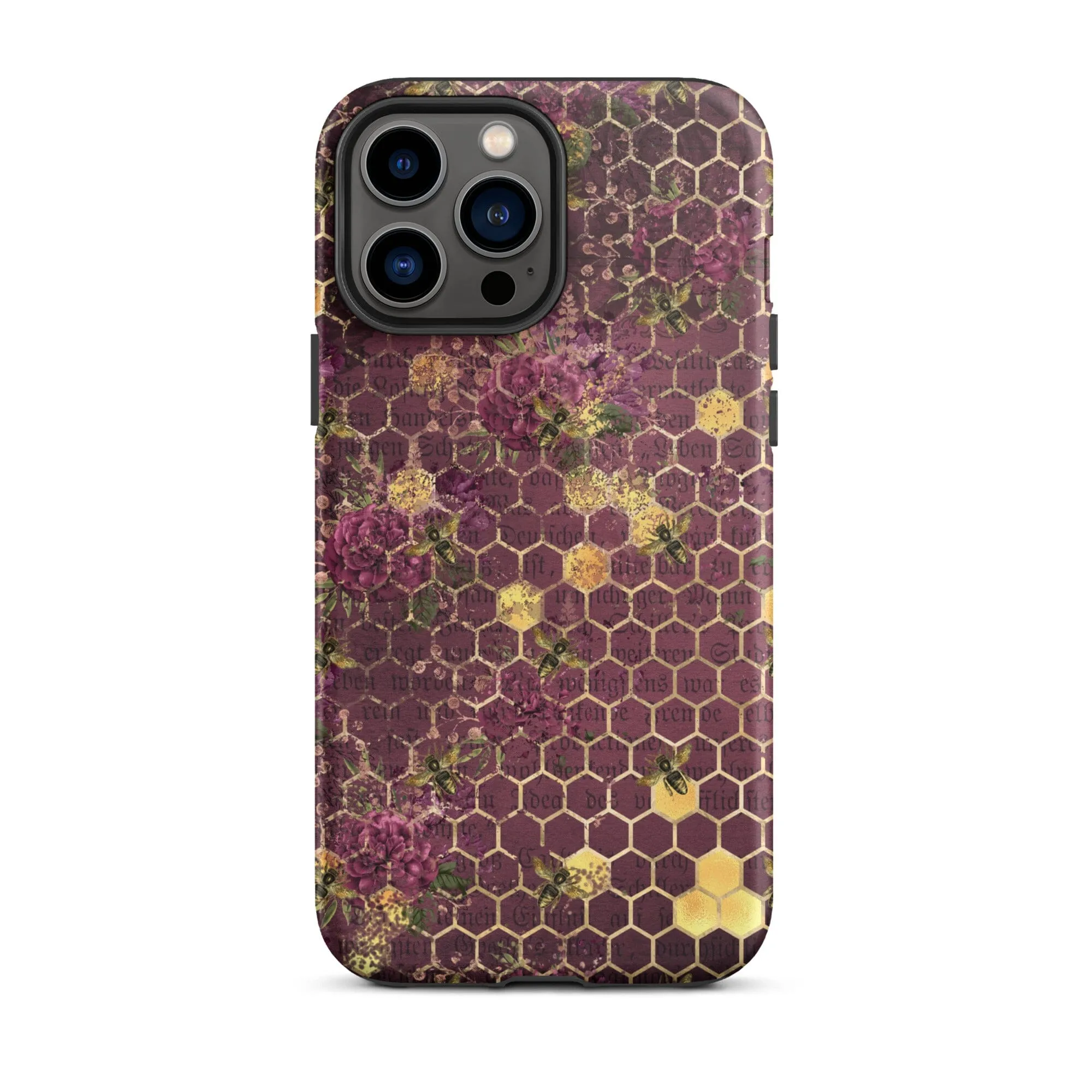 Burgundy Bee iPhone Case - KBB Exclusive