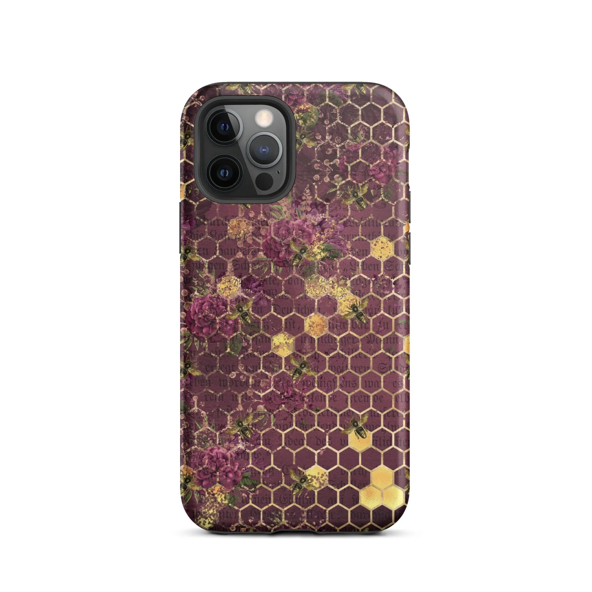 Burgundy Bee iPhone Case - KBB Exclusive