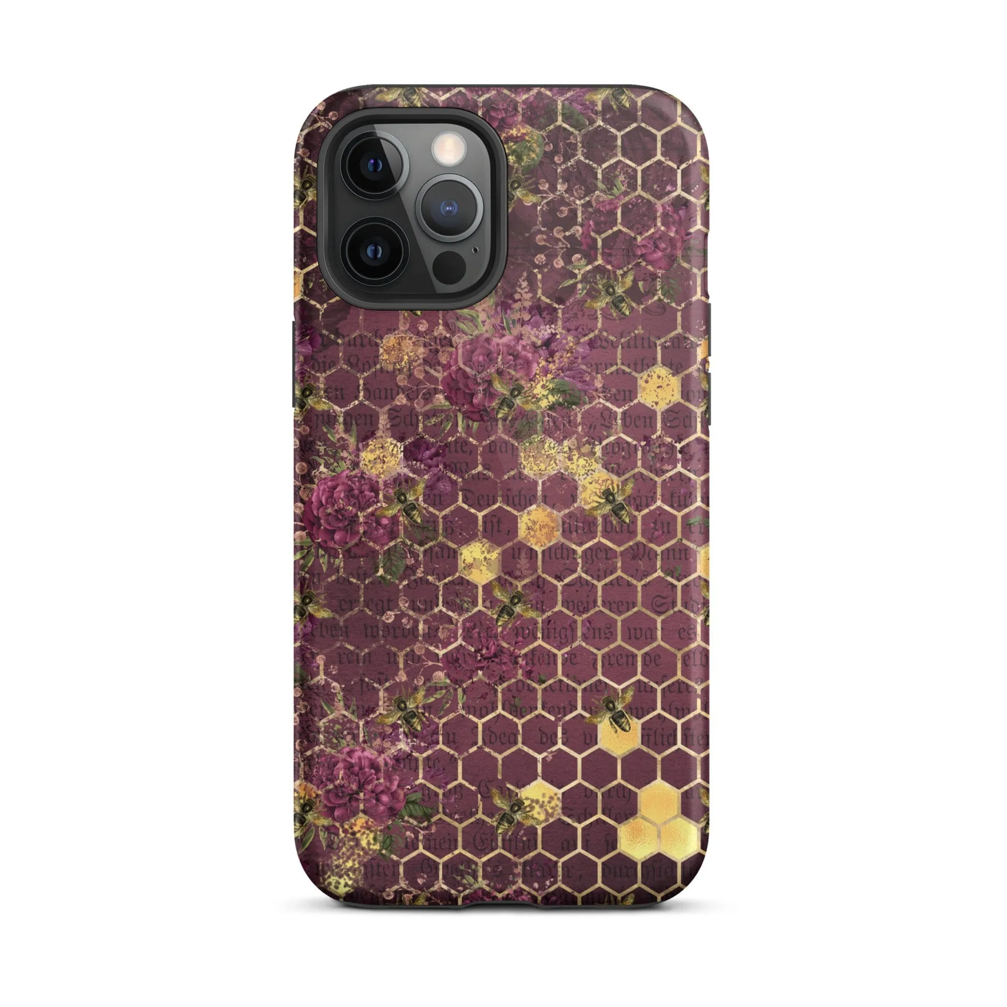 Burgundy Bee iPhone Case - KBB Exclusive