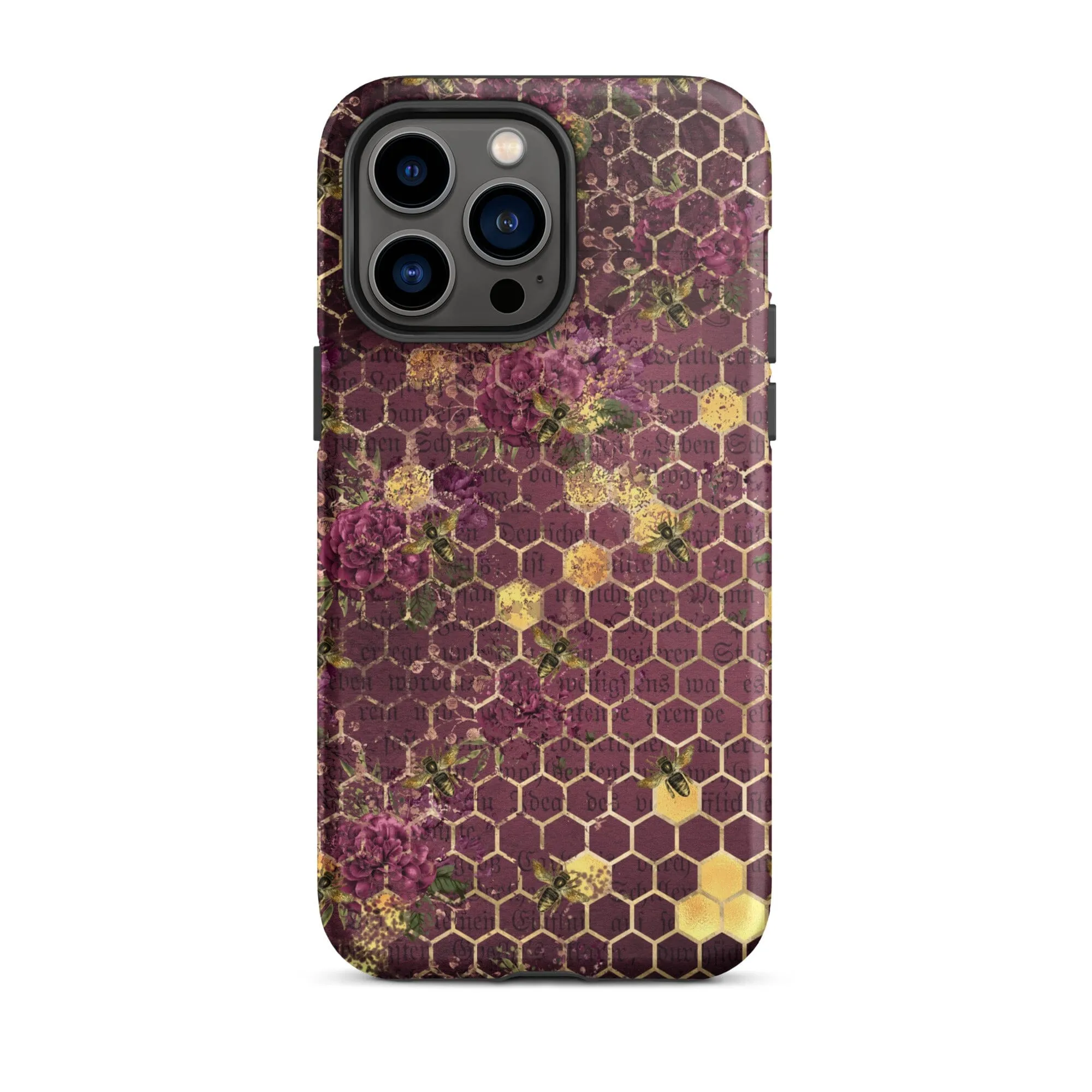 Burgundy Bee iPhone Case - KBB Exclusive