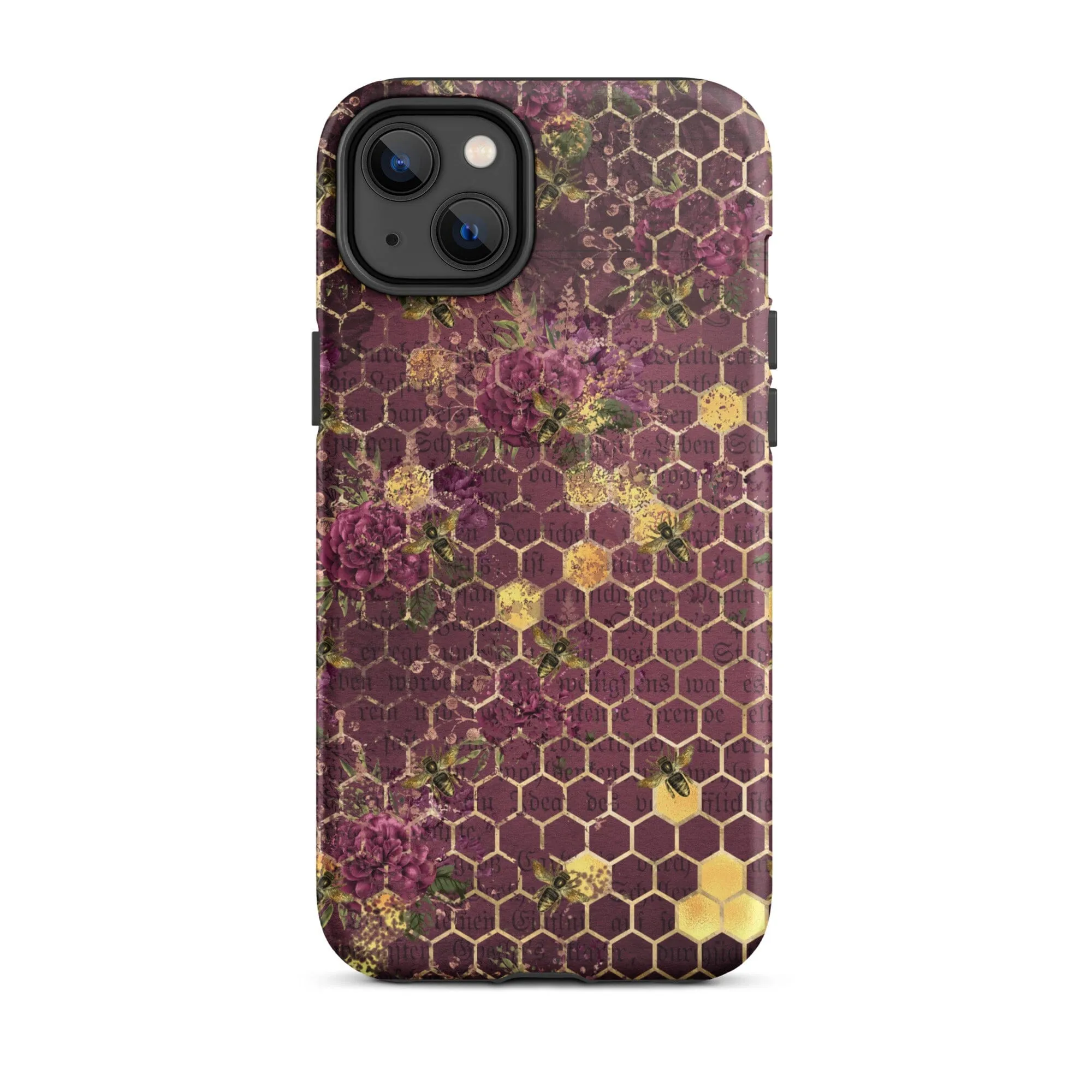Burgundy Bee iPhone Case - KBB Exclusive