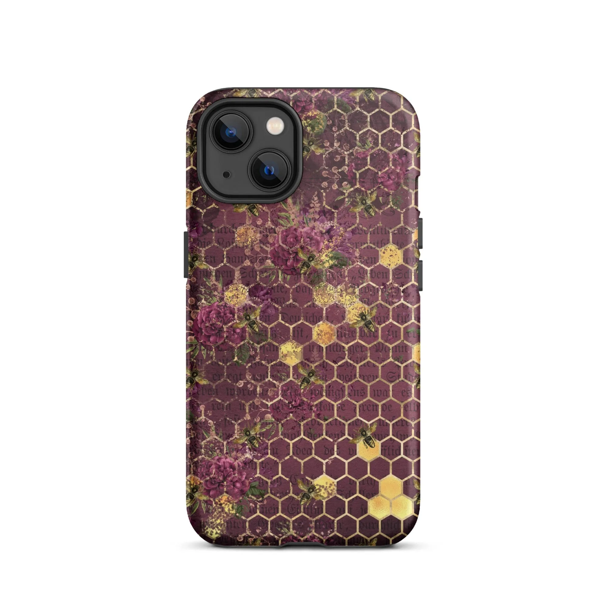 Burgundy Bee iPhone Case - KBB Exclusive