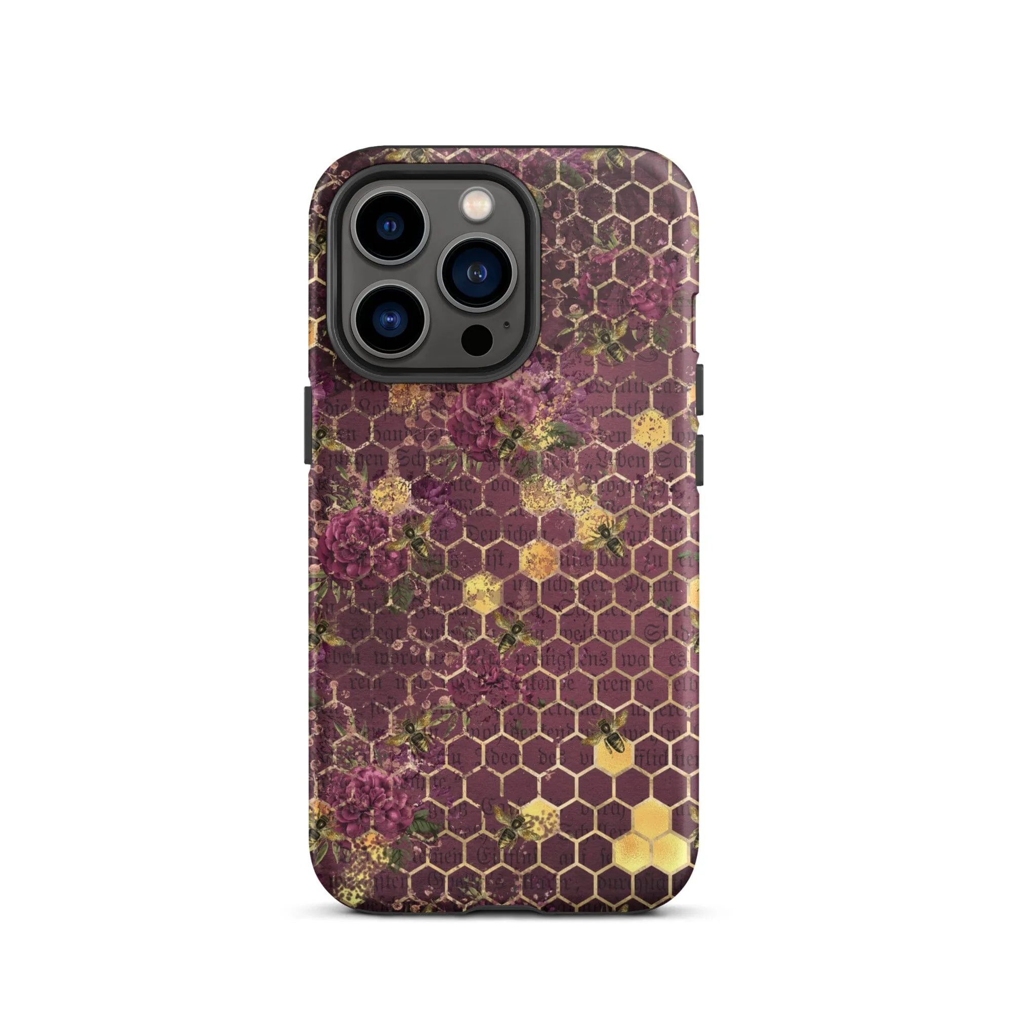 Burgundy Bee iPhone Case - KBB Exclusive