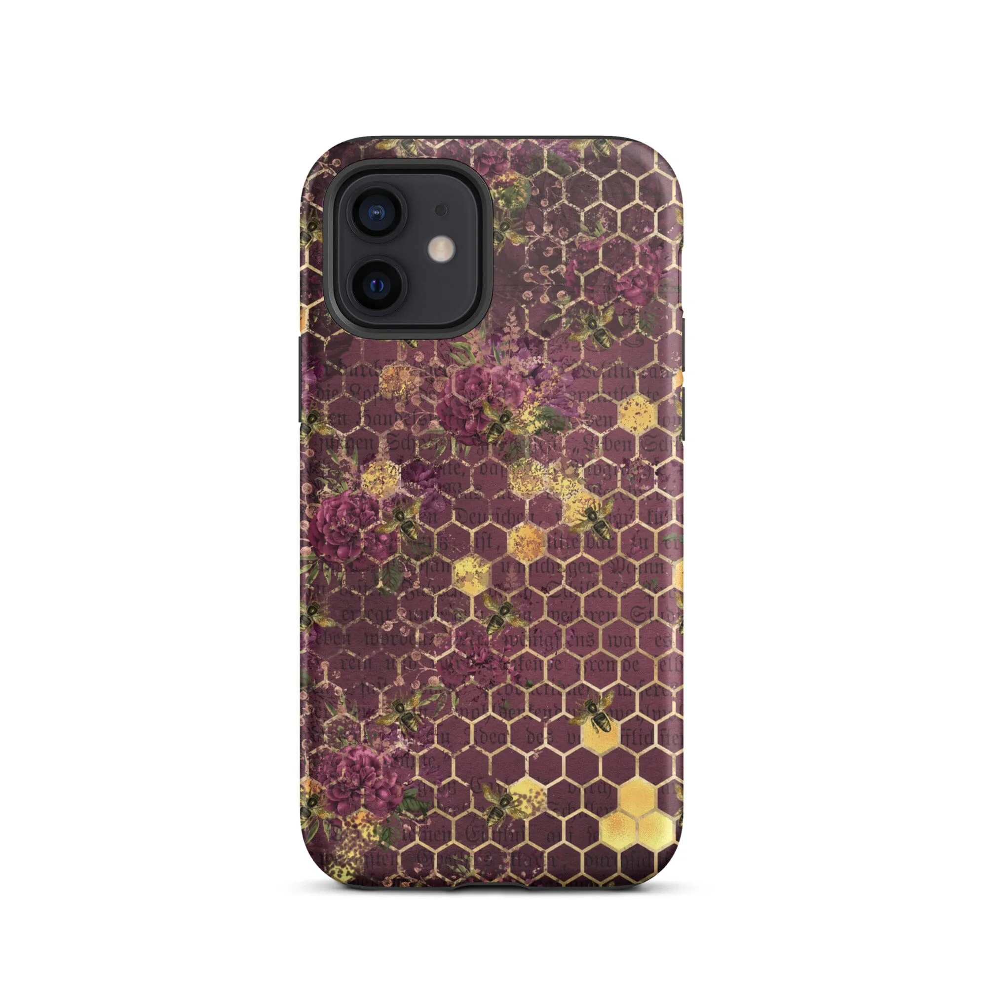 Burgundy Bee iPhone Case - KBB Exclusive