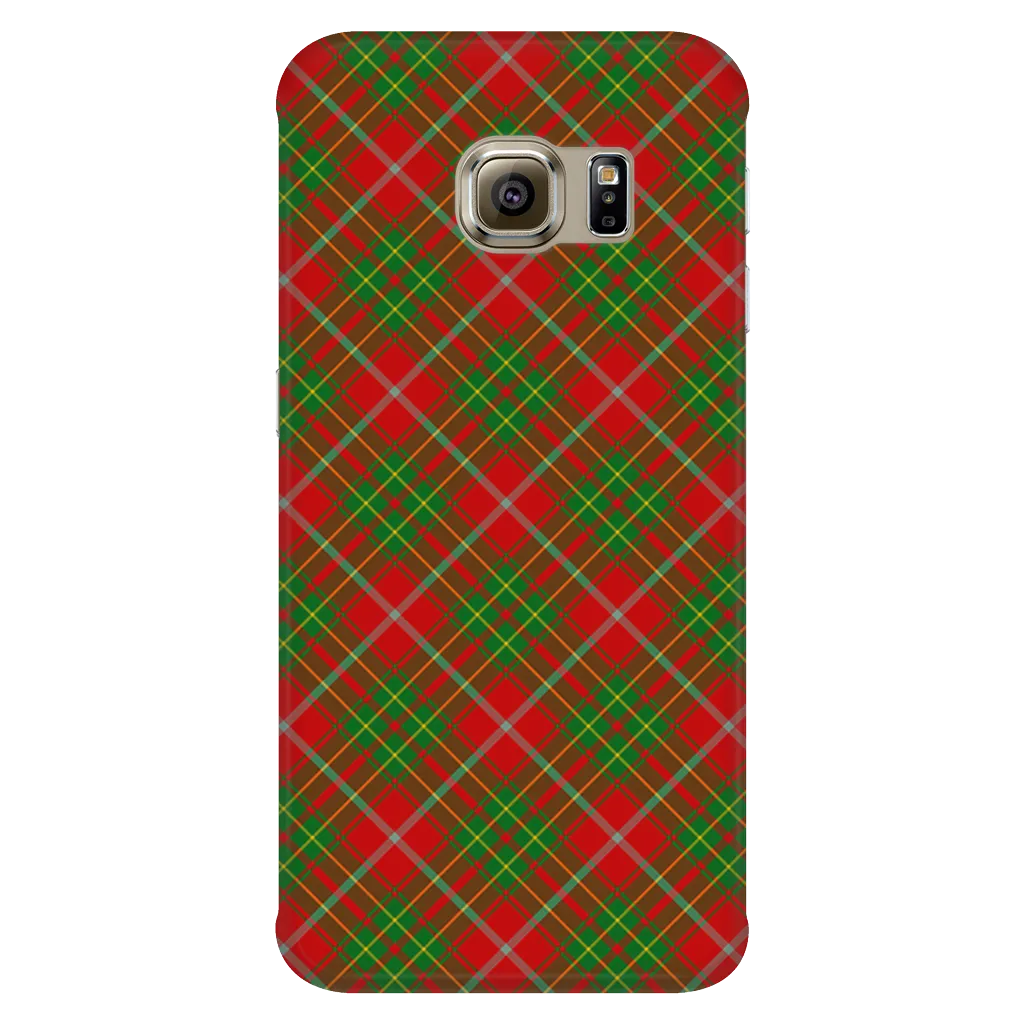 Burnett Scottish Plaid Tartan Phone Case