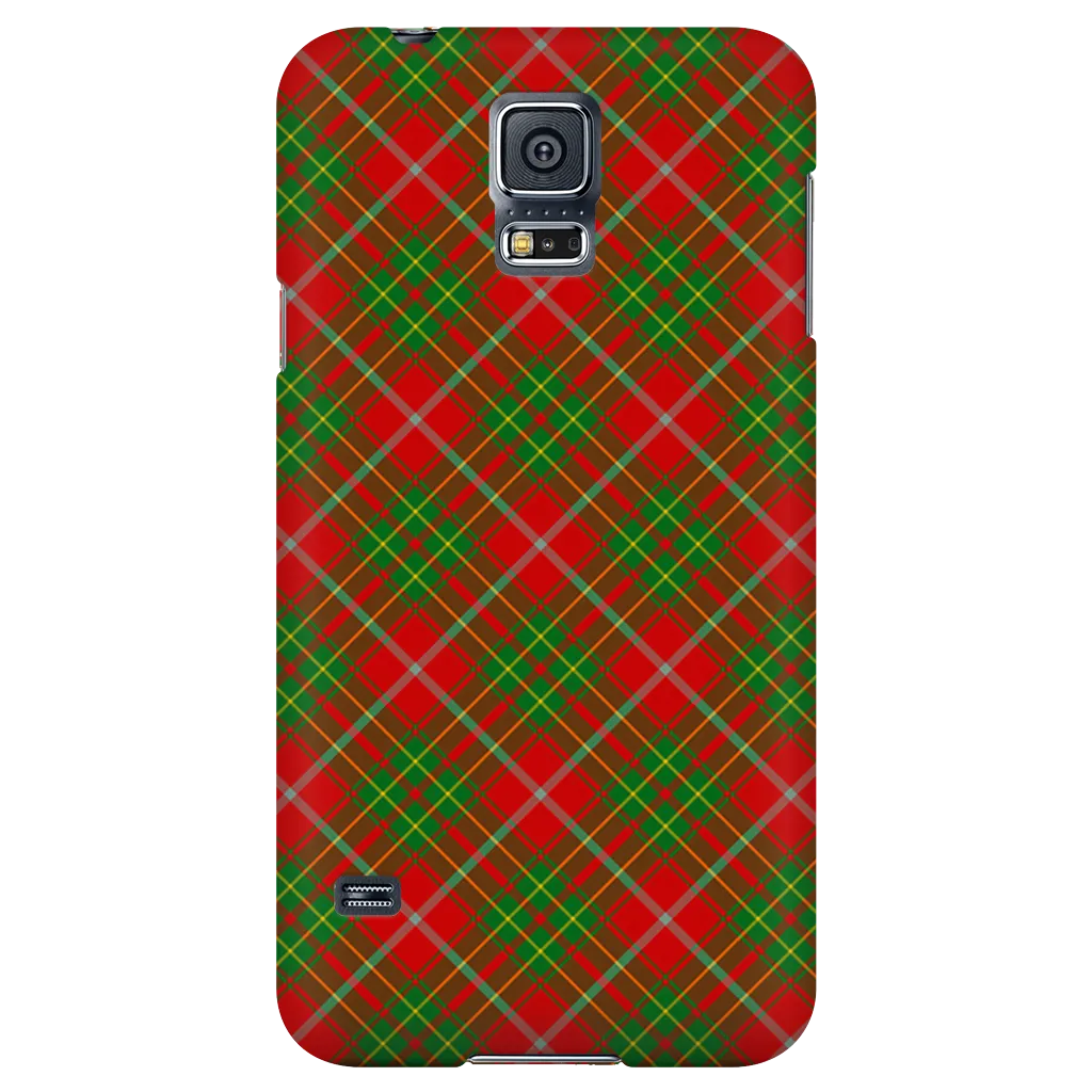 Burnett Scottish Plaid Tartan Phone Case