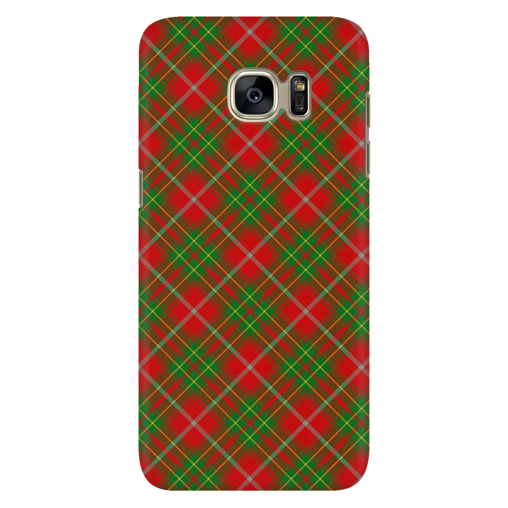 Burnett Scottish Plaid Tartan Phone Case