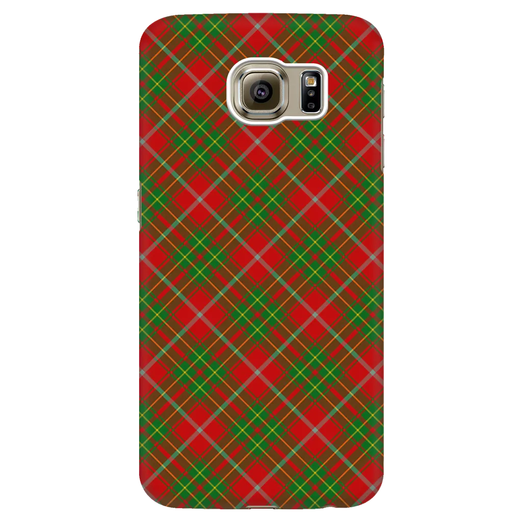 Burnett Scottish Plaid Tartan Phone Case
