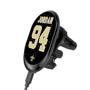 Cameron Jordan New Orleans Saints 94 Ready Wireless Mag Car Charger
