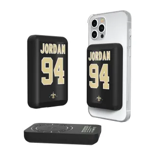 Cameron Jordan New Orleans Saints 94 Ready Wireless Mag Power Bank
