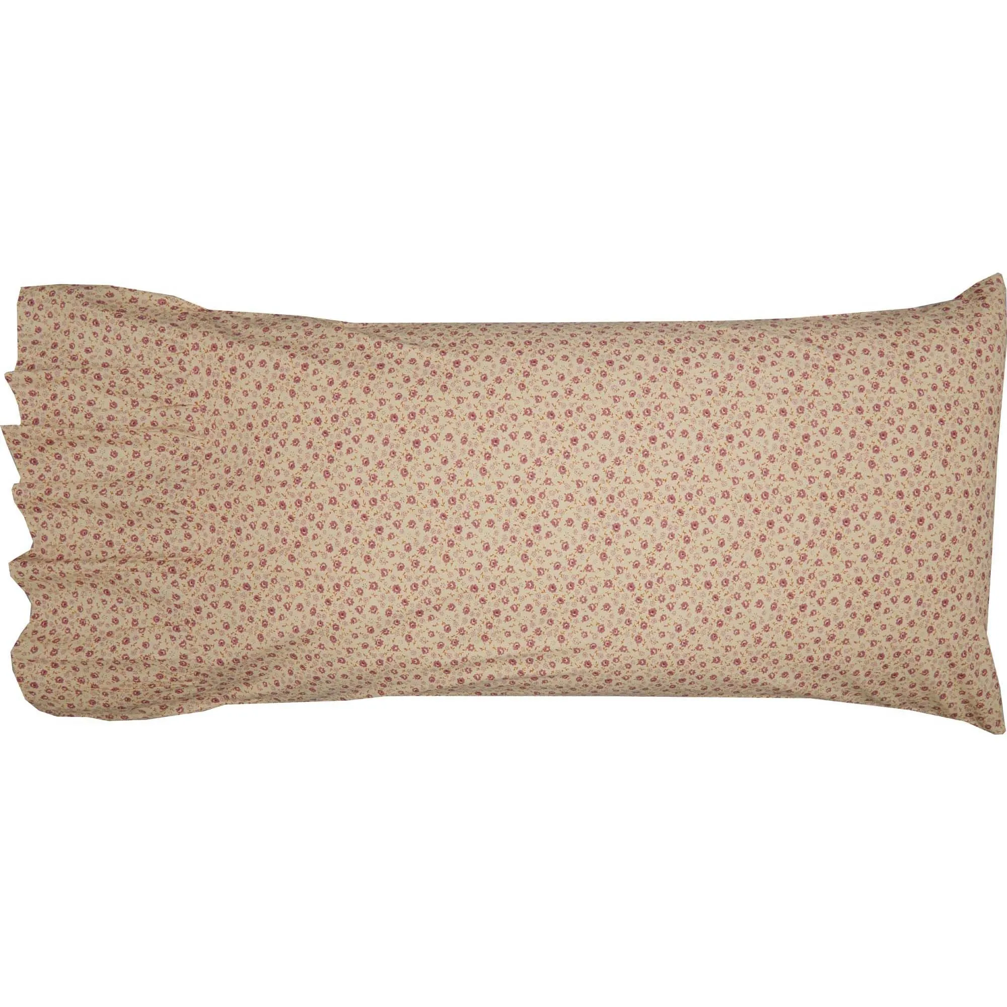 Camilia Ruffled King Pillow Case Set of 2 21x36 8
