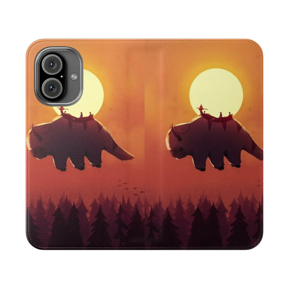 Captivating Avatar-Inspired Flip Cover Phone Case