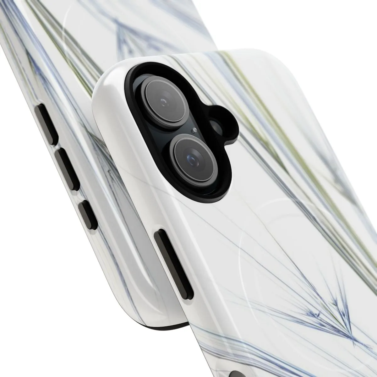 Captivating Fractal Phone Case with Magnetic Protection