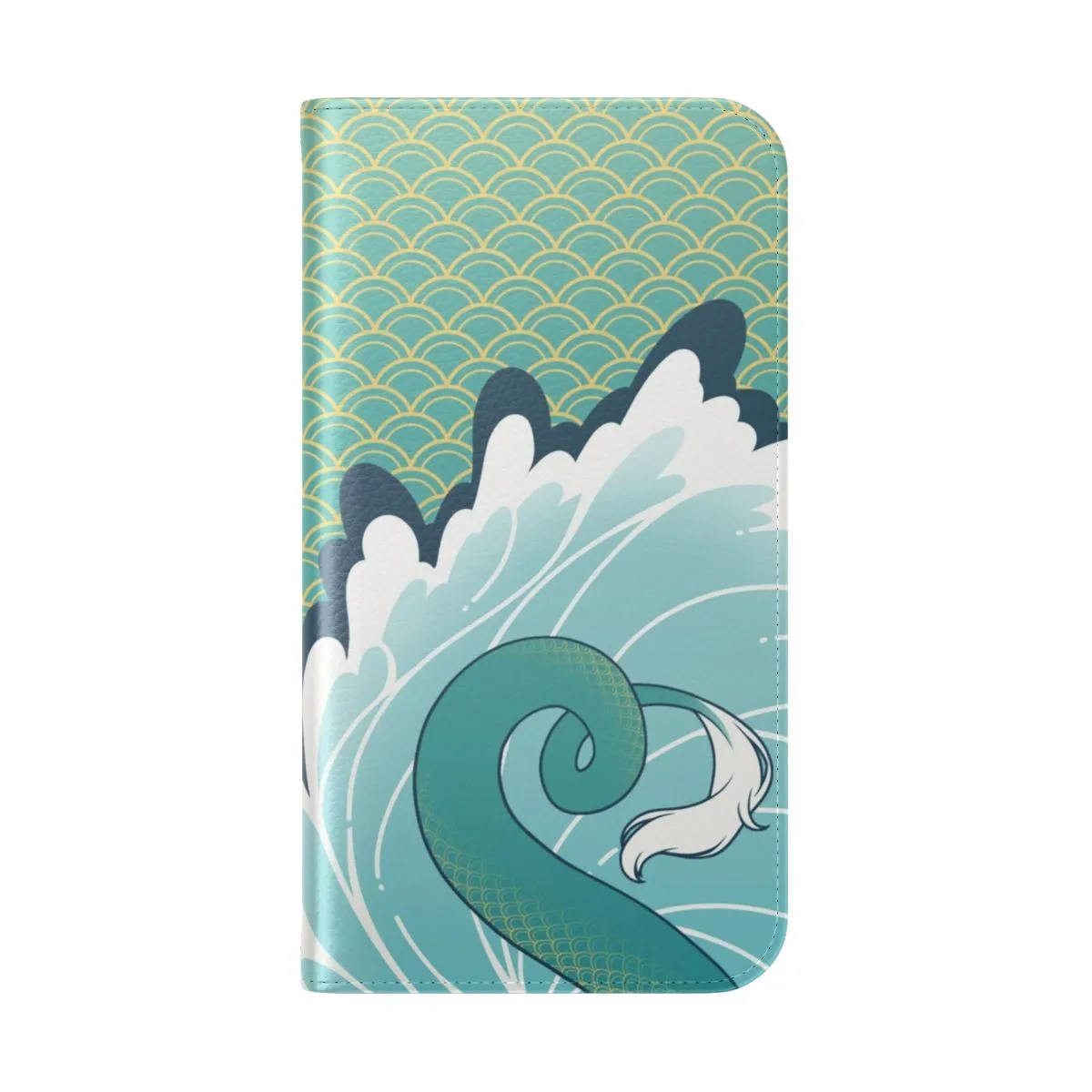 Captivating Heart of the Waves Flip Cover Phone Case
