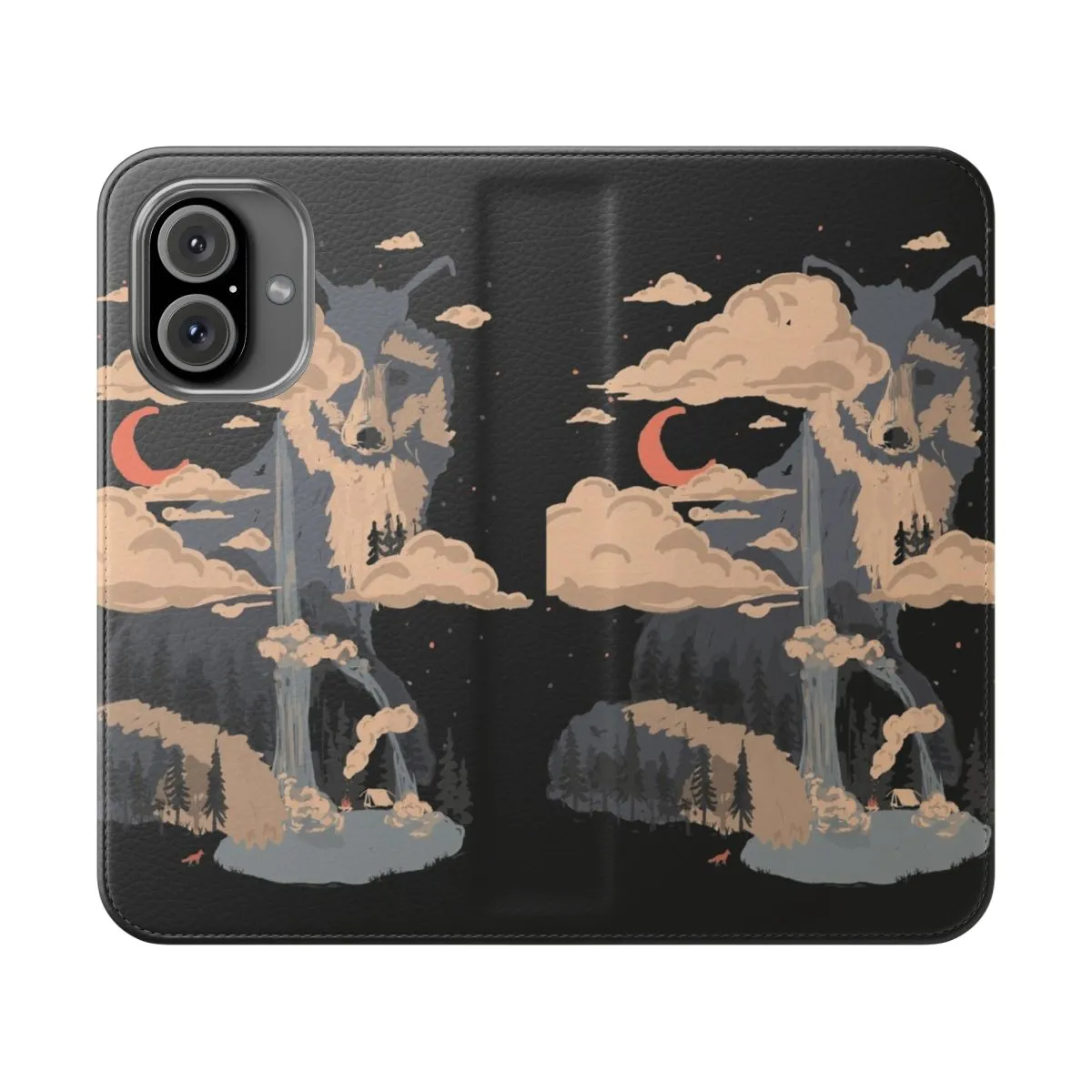Captivating Nature Phone Case - Featuring Stunning Fox Mountain Scenery