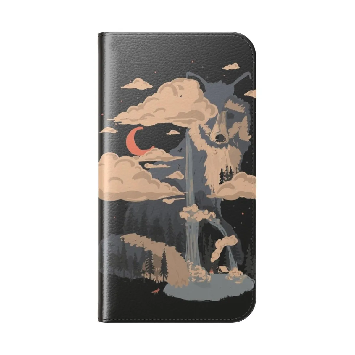 Captivating Nature Phone Case - Featuring Stunning Fox Mountain Scenery