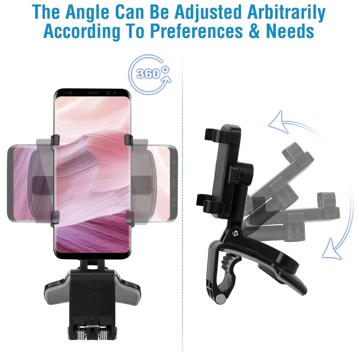 Car Non-slip 360°Rotation Dashboard Phone Holder