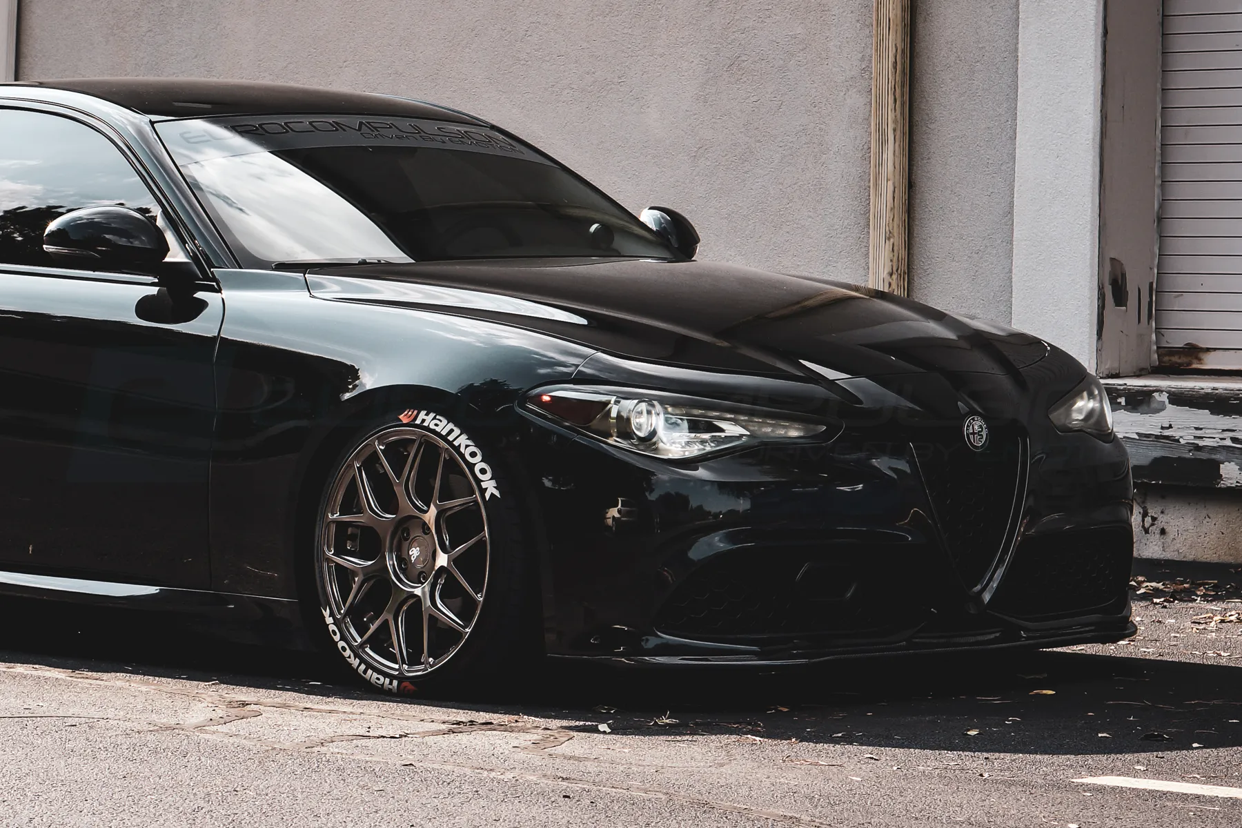 CARBON FIBER FULL FRONT LIP (ALFA ROMEO GIULIA 2.0L)