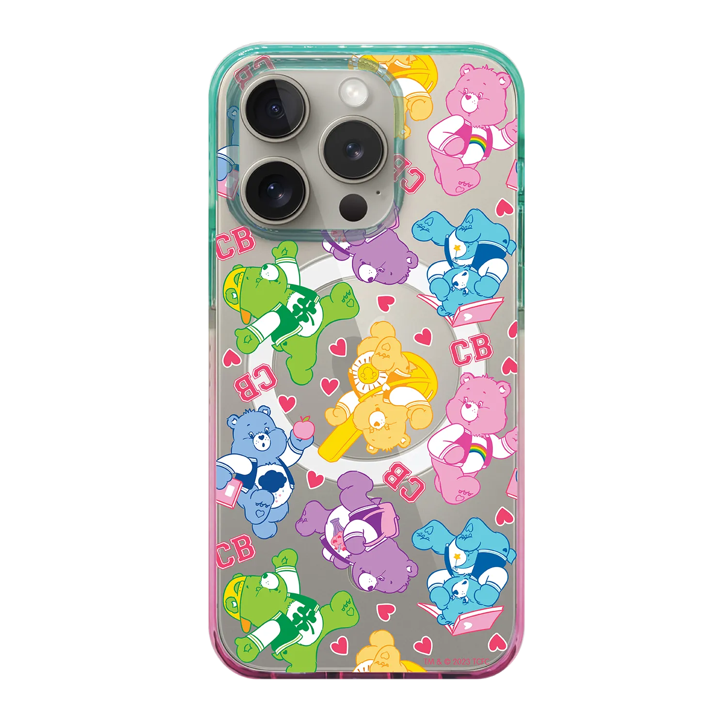 Care Bears 彩色邊框 手機殼 iPhone Case (CB100CP)