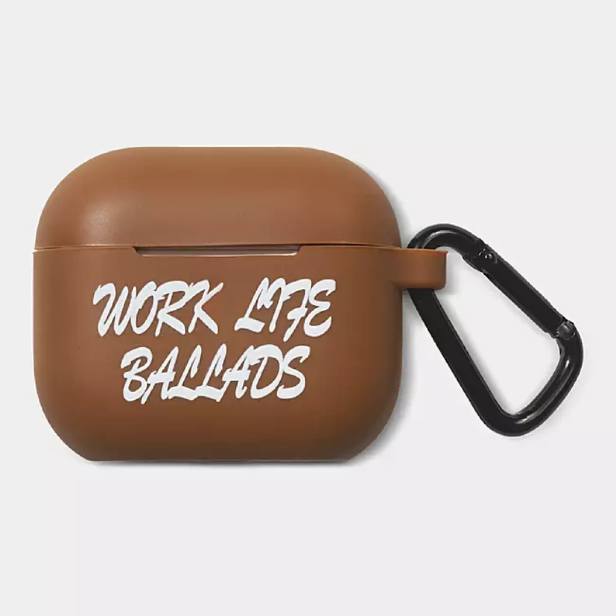 Carhartt WIP - Work Varsity AirPods Case - Deep H Brown / Wax