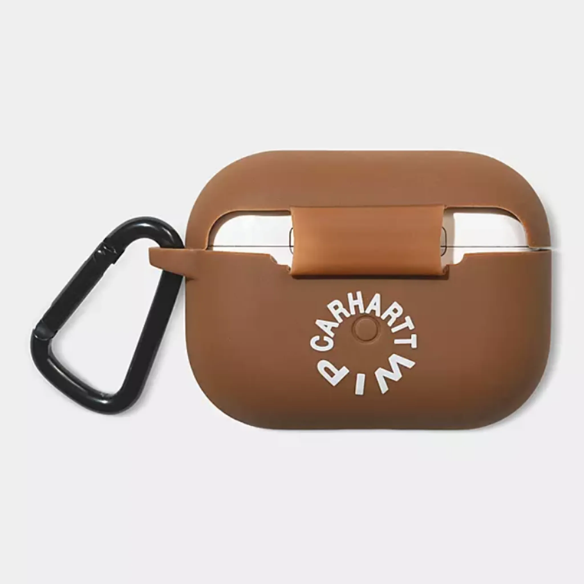 Carhartt WIP - Work Varsity AirPods Case - Deep H Brown / Wax