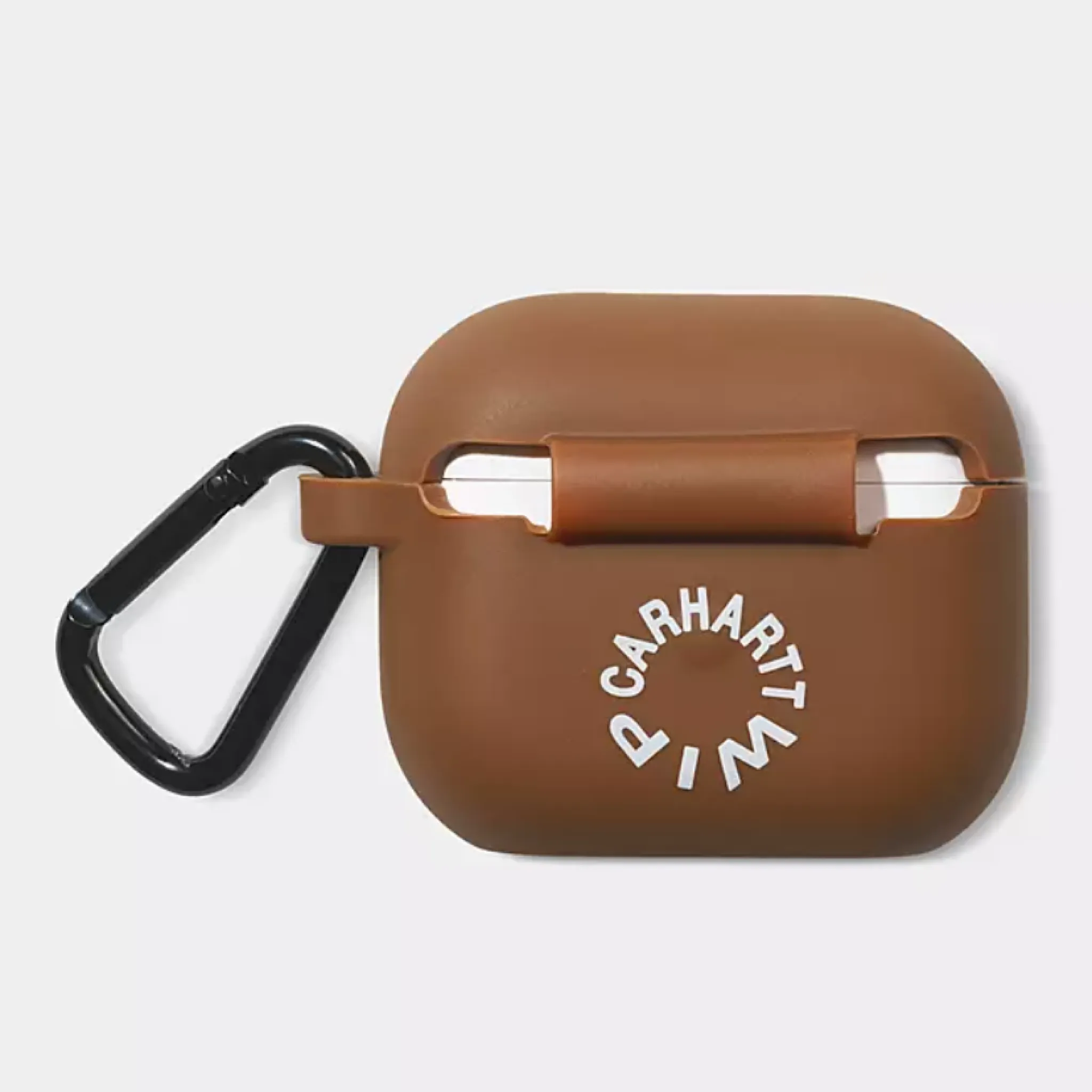 Carhartt WIP - Work Varsity AirPods Case - Deep H Brown / Wax