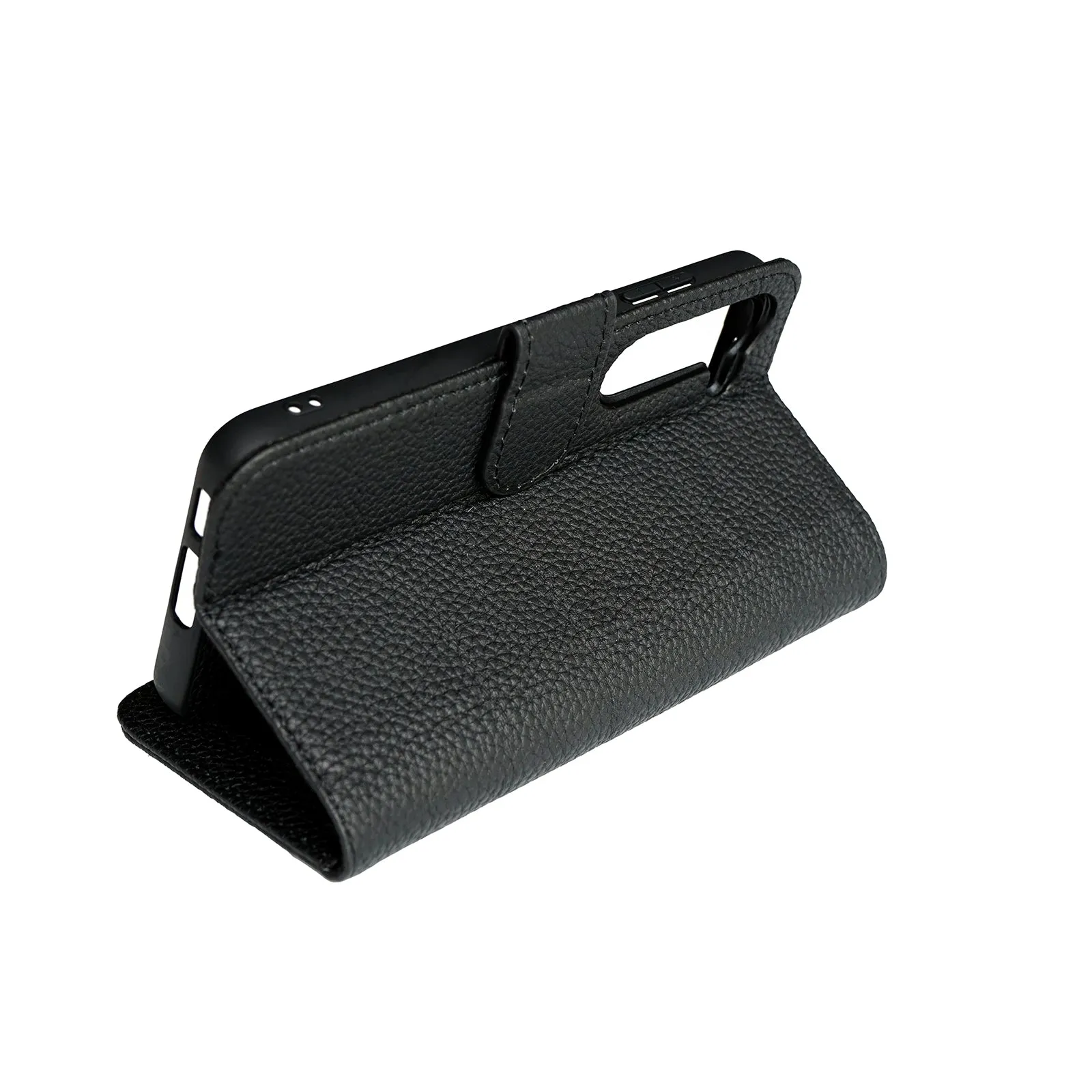 Carson Samsung Galaxy S23 Wallet Case, Pebble Black