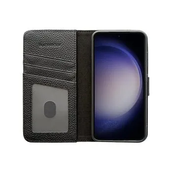 Carson Samsung Galaxy S23 Wallet Case, Pebble Black