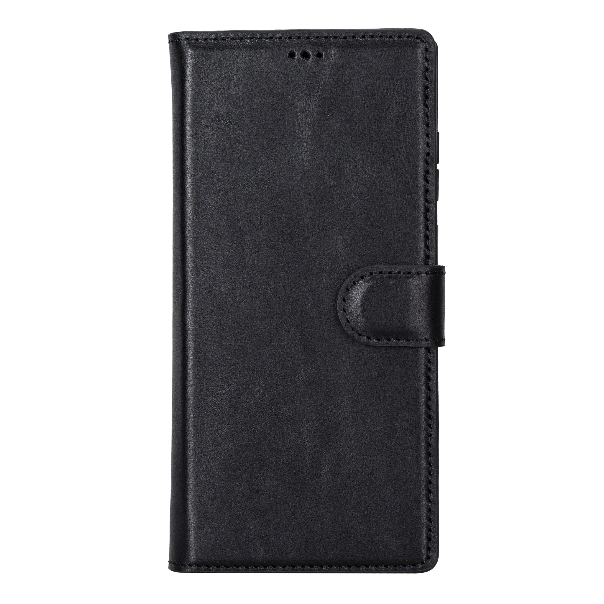 Carter Samsung Galaxy S22 Ultra Wallet Case, Rustic Black